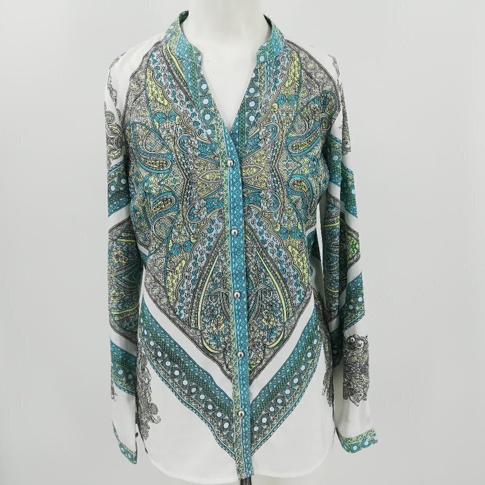 Charming Charlie Button Up Blouse Size S